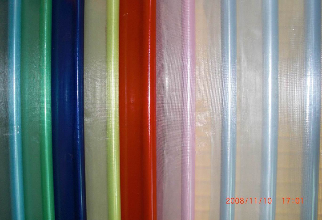 Transparent pvc laminated fabric